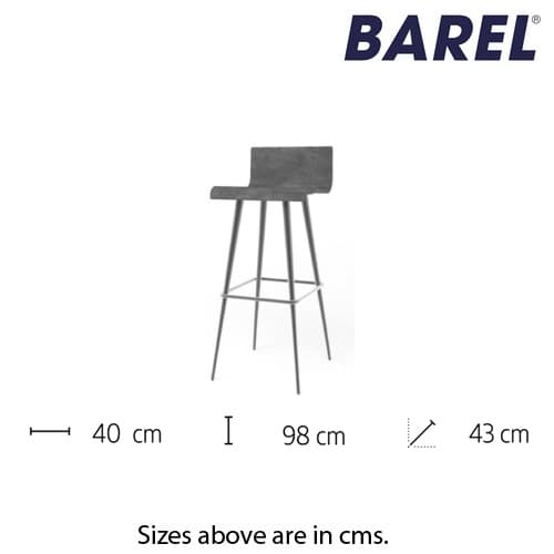 Mike Bar Stool by Barel