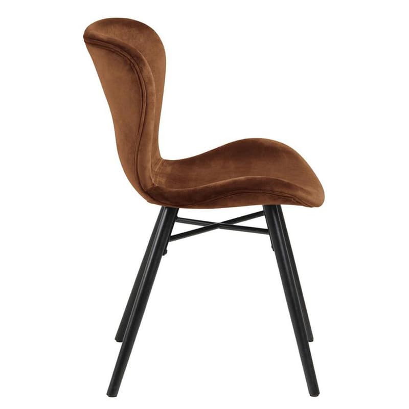 Batilda A1 Copper Dining Chair By Dk Modern