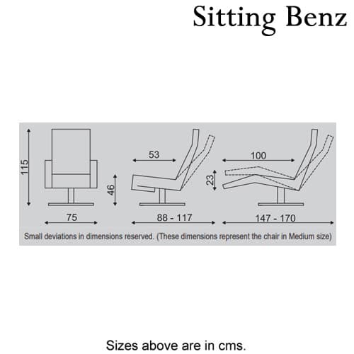 Tw252 Recliner by Sitting Benz