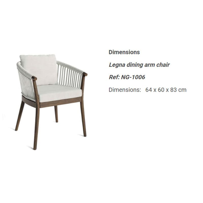 Legna Outdoor Armchair by Skyline Design
