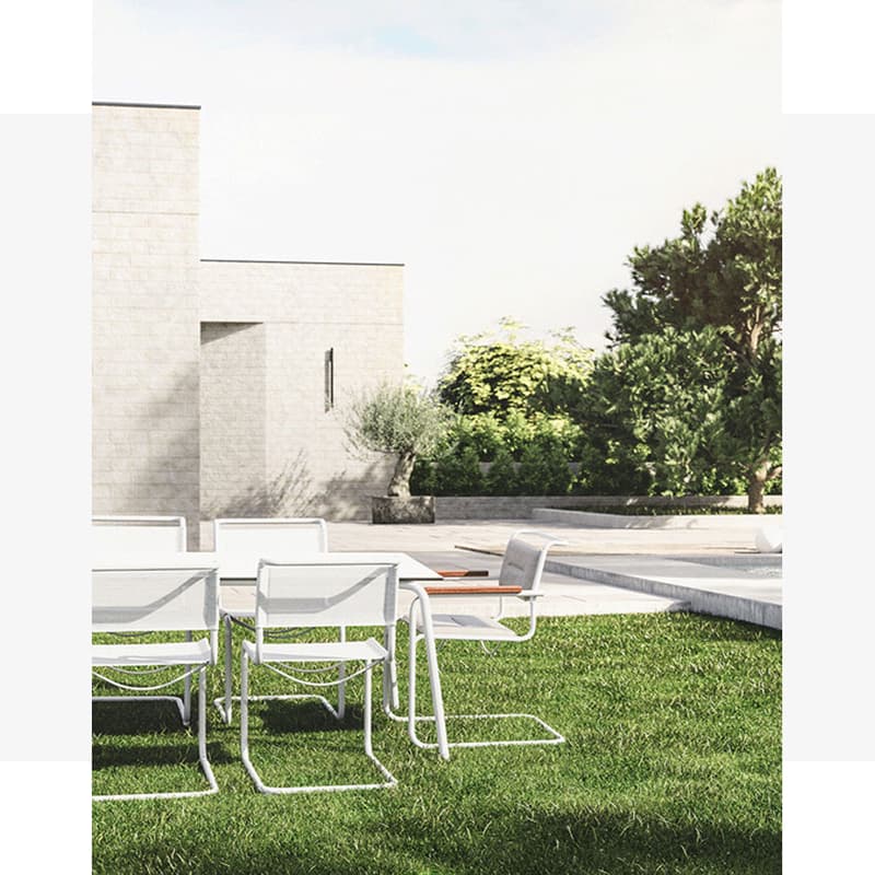 S 34 N Cushion Outdoor Chair by Thonet | By FCI London