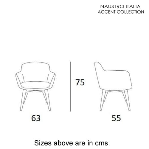 Chanel Armchair Accent Collection by Naustro Italia
