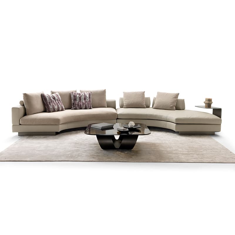 Vogue Curve Modular Sofa Accent Collection By Naustro Italia