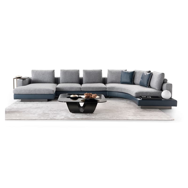 Vogue Curve Modular Sofa Accent Collection By Naustro Italia