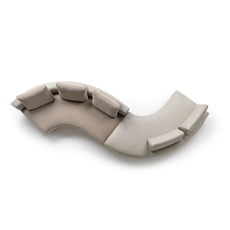 Vogue Curve Modular Sofa Accent Collection by Naustro Italia