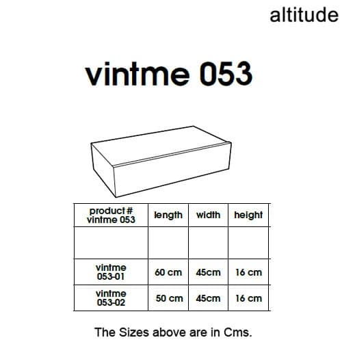 Vintme 053 Bedside Table by Altitude