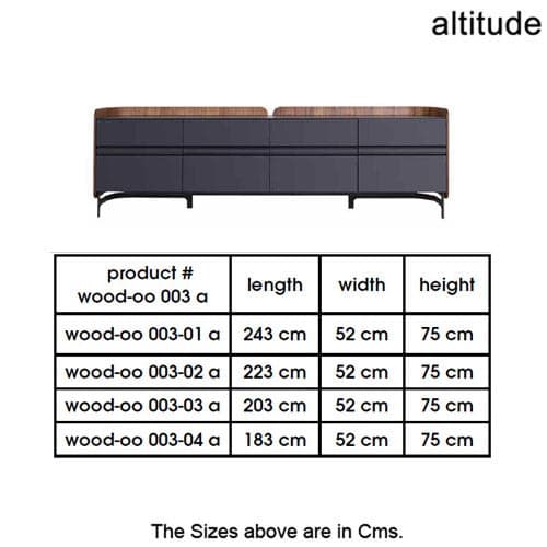 Wood-Oo 003 Sideboard by Altitude