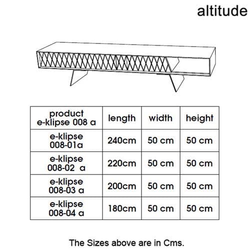 E-Klipse 008 A TV Wall Unit by Altitude