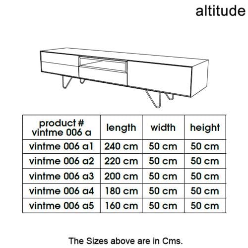 Vintme 006 A TV Wall Unit by Altitude