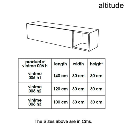 Vintme 006 H Wall Unit  by Altitude