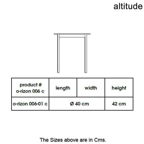 O-Rizon 006 C Coffee Table by Altitude