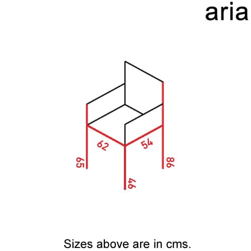 Fiona - P Armchair by Aria