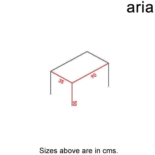 Tip Toe - L Side Table by Aria