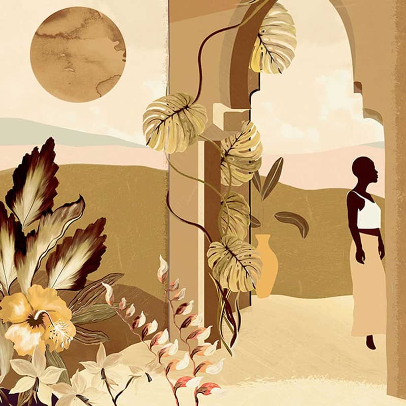 Les Mysteres De Madagascar Wallpaper by Arte