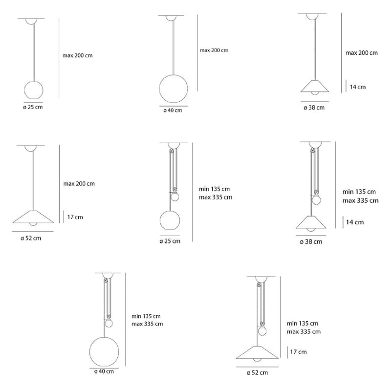 Aggregate Suspension Lamp by Artemide