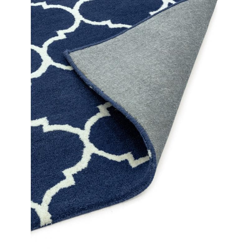 Albany Ogee Blue Rug by Attic Rugs