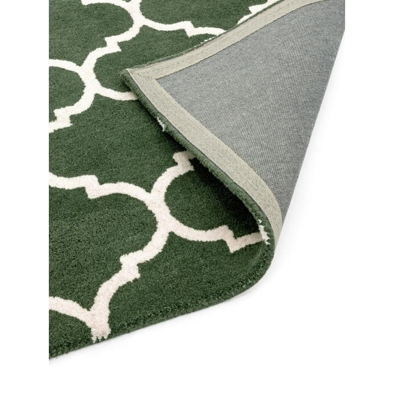 Albany Ogee Green Rug by Attic Rugs