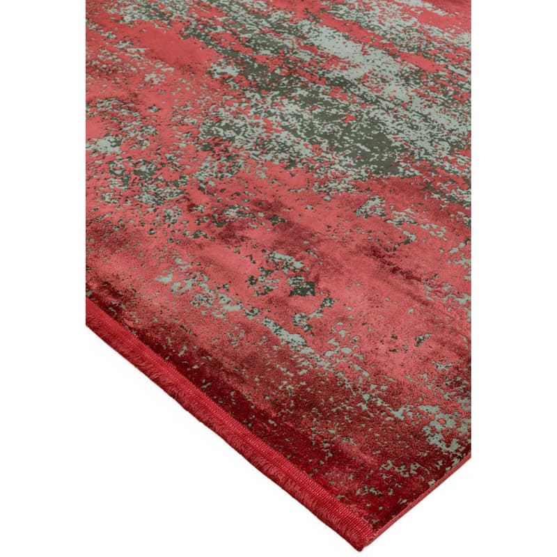Athera At06 Ruby Abstract Rug by Attic Rugs