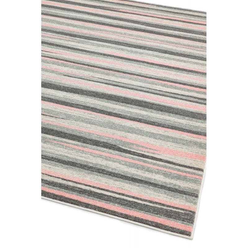 Colt Cl11 Stripe Pink Rug by Attic Rugs
