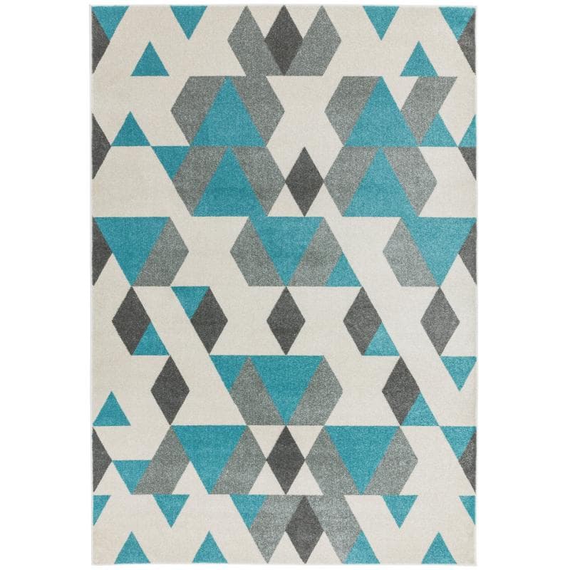 Colt Cl17 Pyramid Blue Rug by Attic Rugs