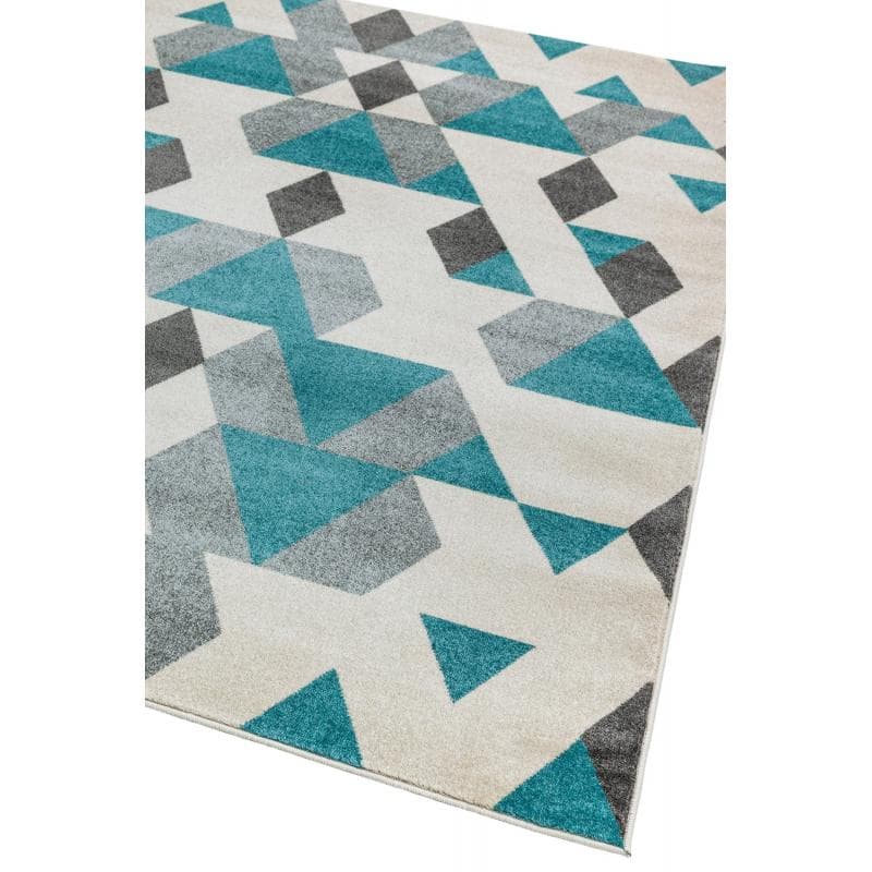 Colt Cl17 Pyramid Blue Rug by Attic Rugs