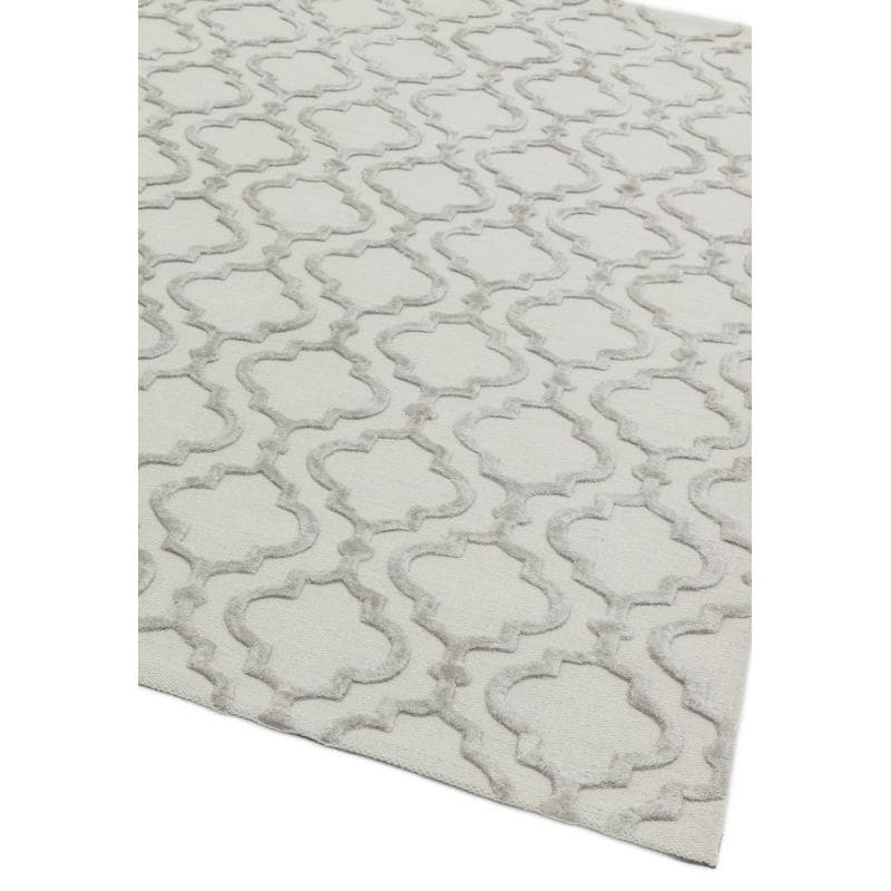 Dixon Grey Ogee Rug by Attic Rugs