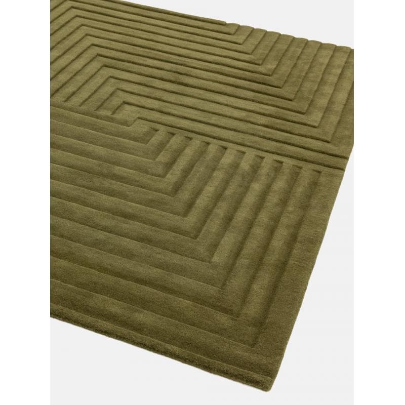 Form Green Rug by Attic Rugs