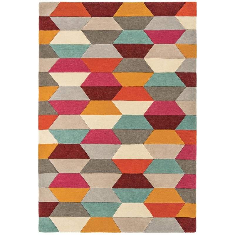Funk Honeycomb Bright Rug by Attic Rugs