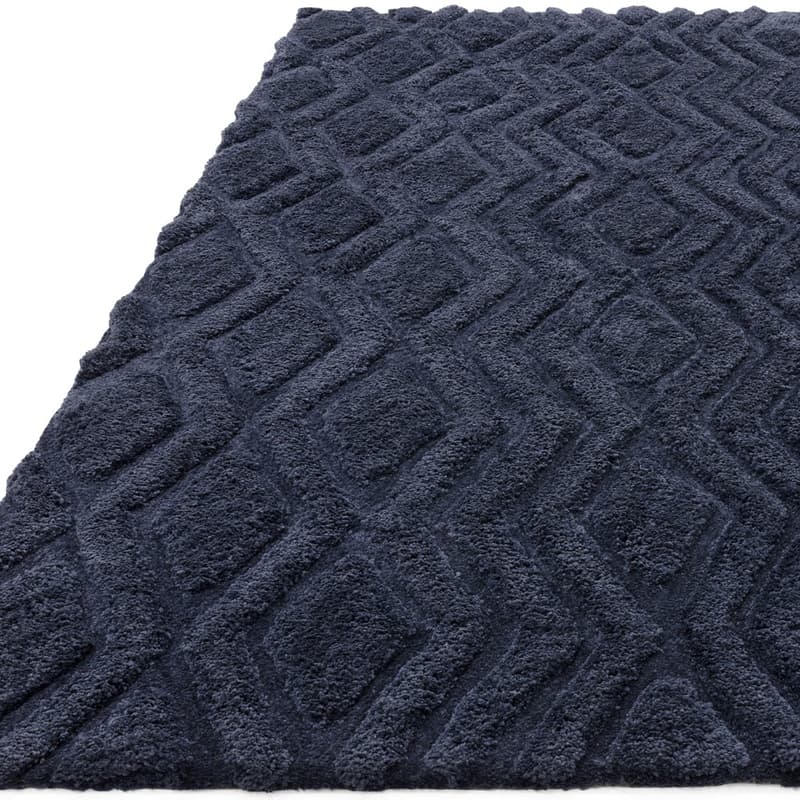 Harrison Navy Rug by Attic Rugs