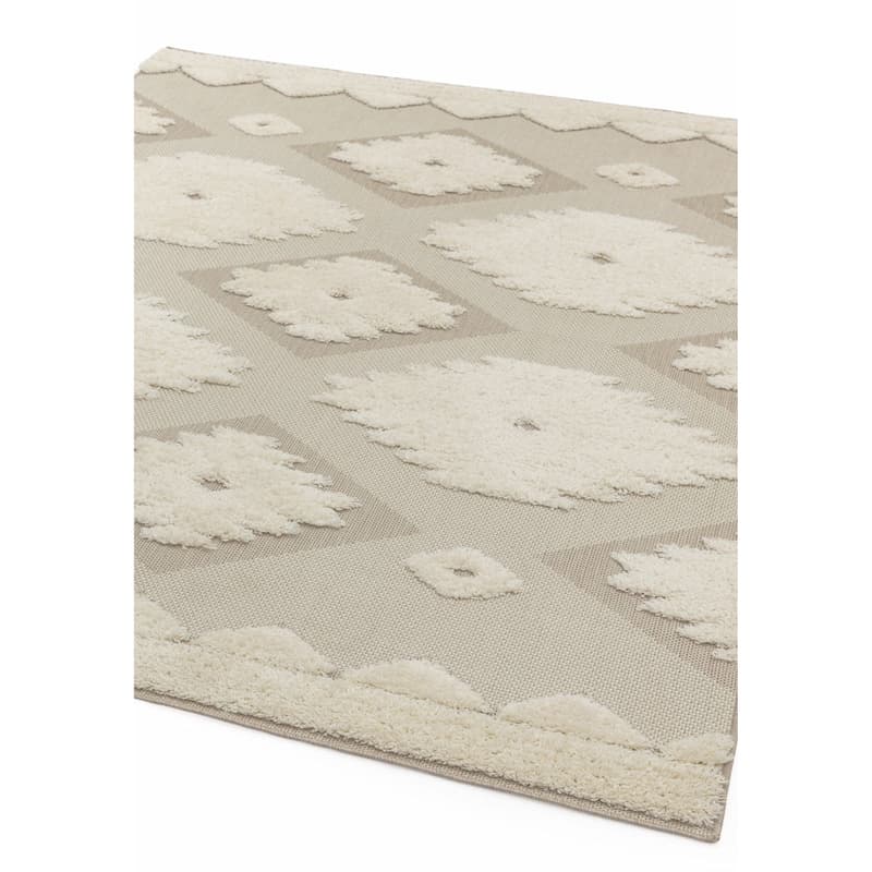 Monty Mn02 Natural Cream Tribal Rug by Attic Rugs