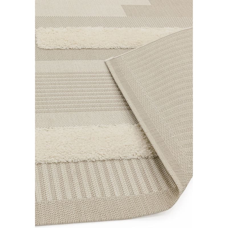 Monty Mn06 Natural Cream Geometric Rug by Attic Rugs