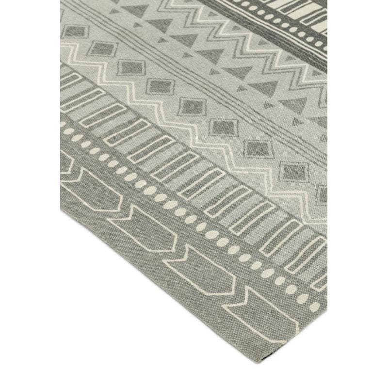 Onix On10 Tribal Mix Grey Rug by Attic Rugs
