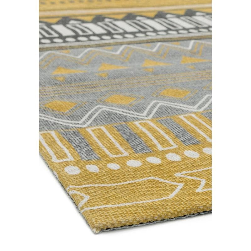 Onix On11 Tribal Mix Yellow Rug by Attic Rugs