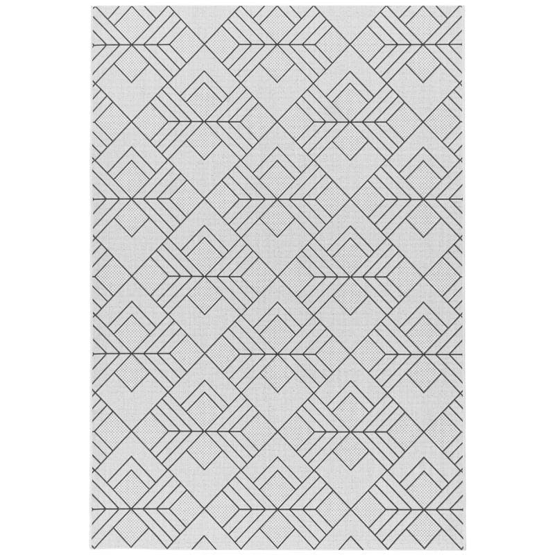 Patio Pat16 Deco Ivory Rug by Attic Rugs