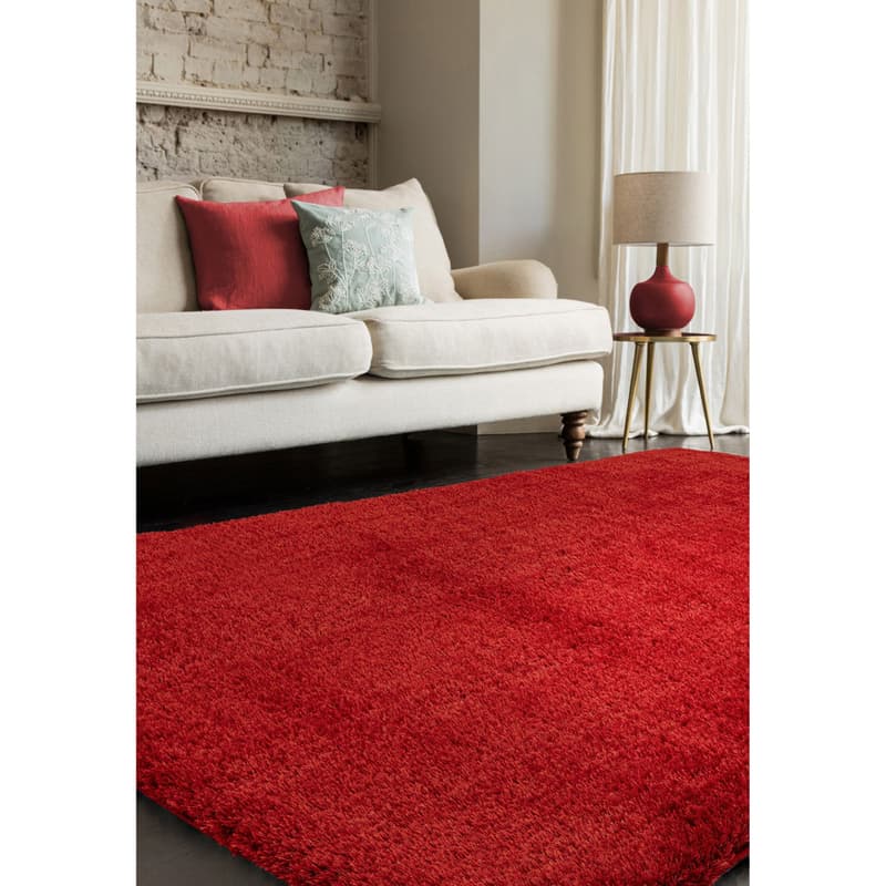 Payton Red Rug by Attic Rugs