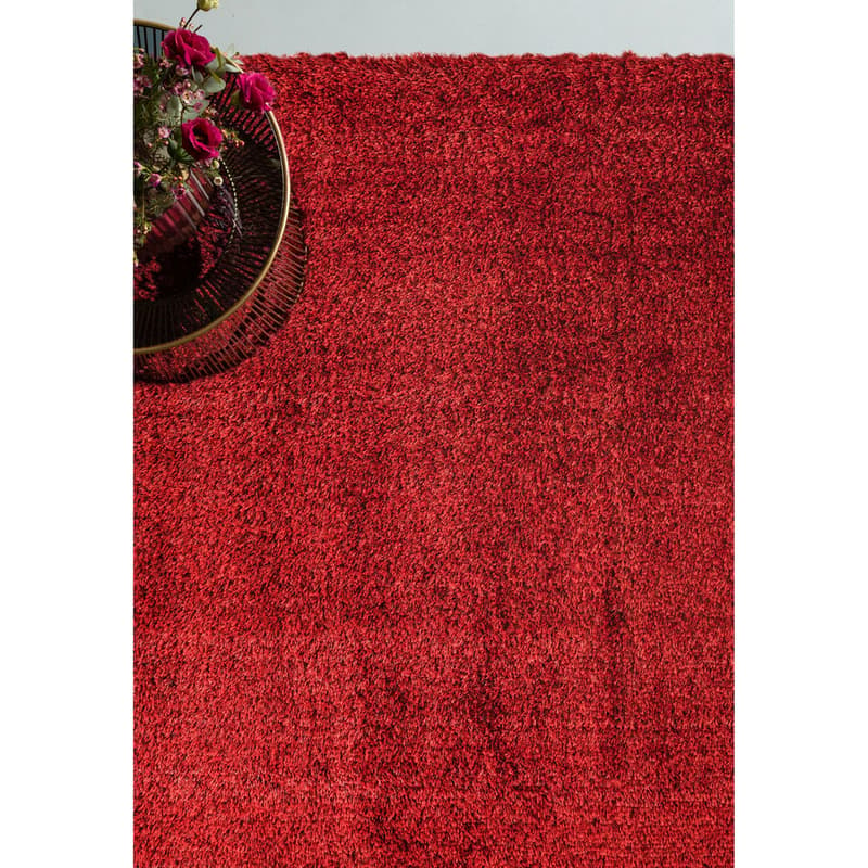 Payton Red Rug by Attic Rugs