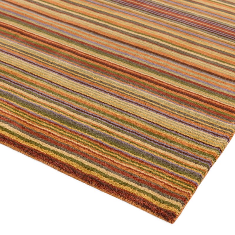 Pimlico Spice Wool Runner Rug by Attic Rugs