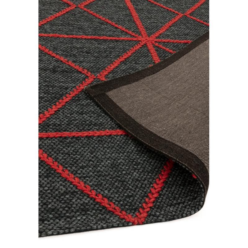 Prism Red Rug by Attic Rugs