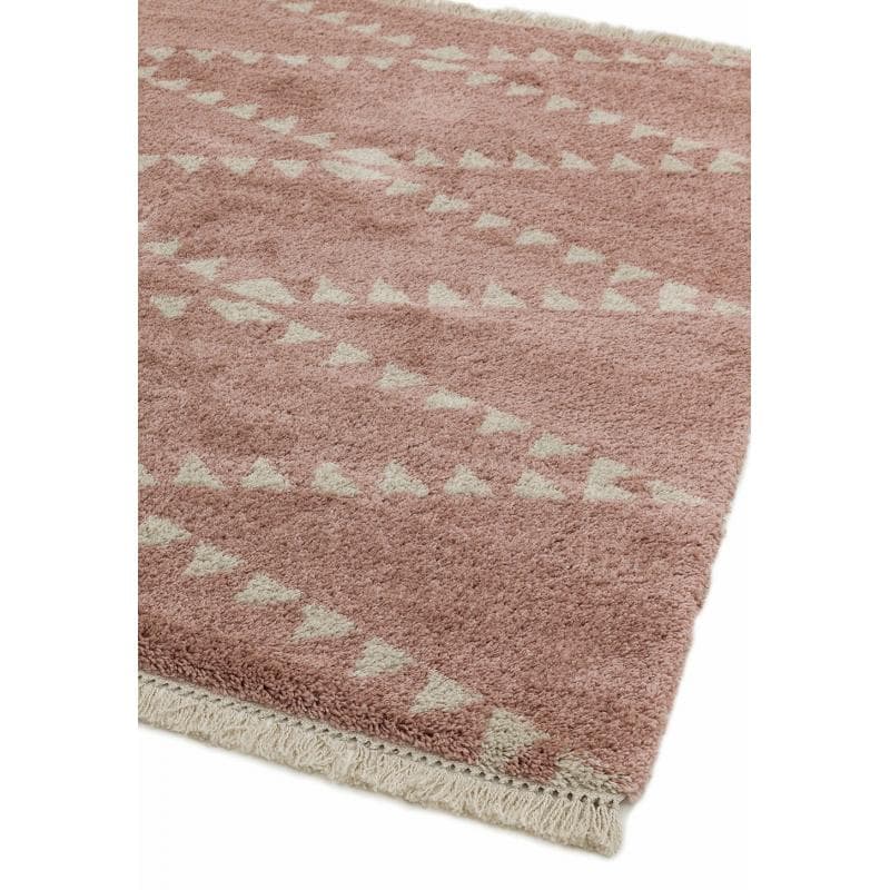 Rocco Rc01 Pink Rug by Attic Rugs