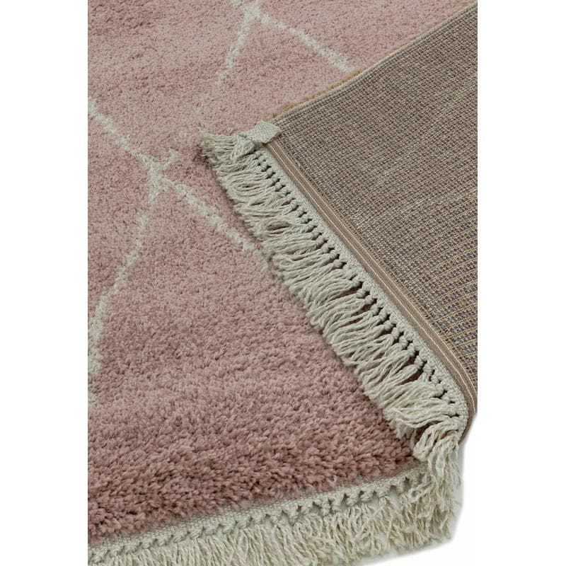 Rocco Rc09 Pink Diamond Rug by Attic Rugs