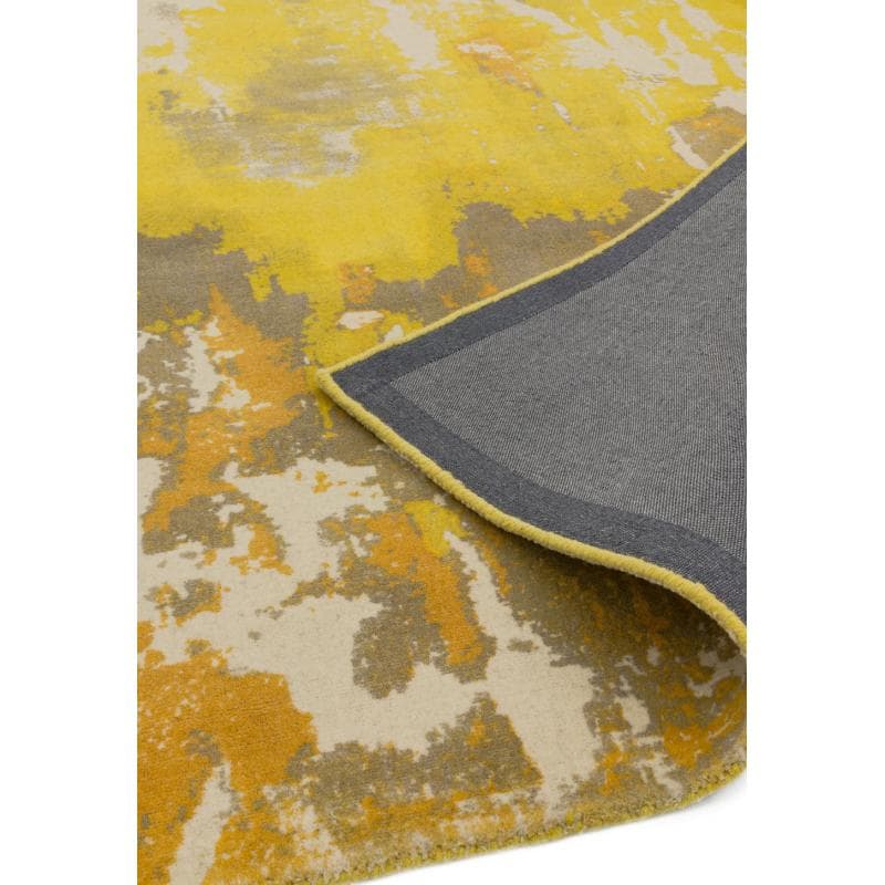Saturn Yellow Rug by Attic Rugs