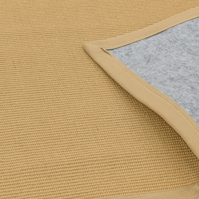 Sisal Linen Linen Runner Rug by Attic Rugs
