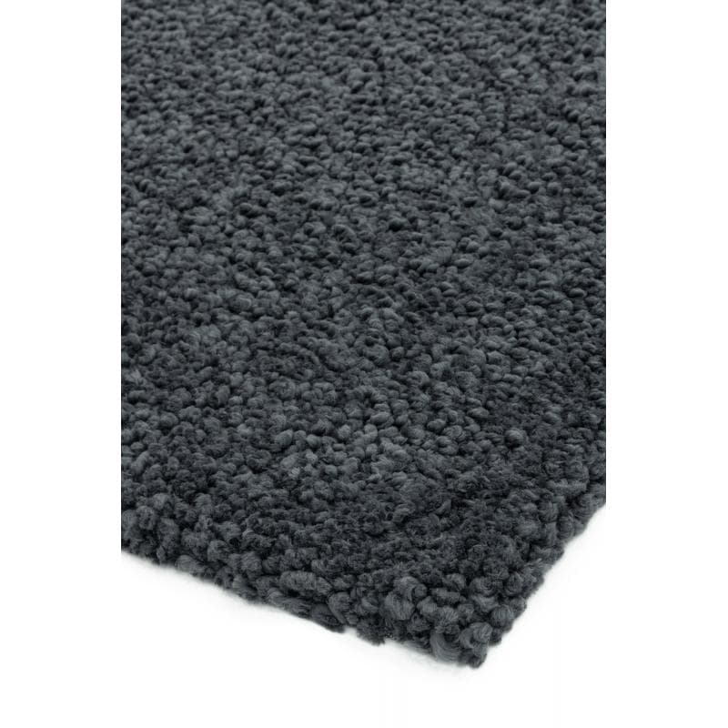 Spiral Charcoal Rug by Attic Rugs