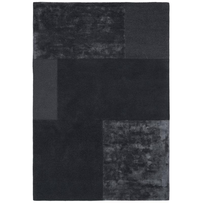 Tate Charcoal Rug by Attic Rugs