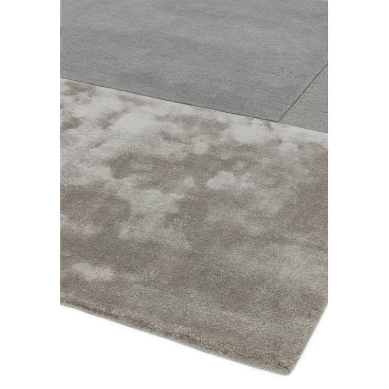 Tate Silver Rug by Attic Rugs