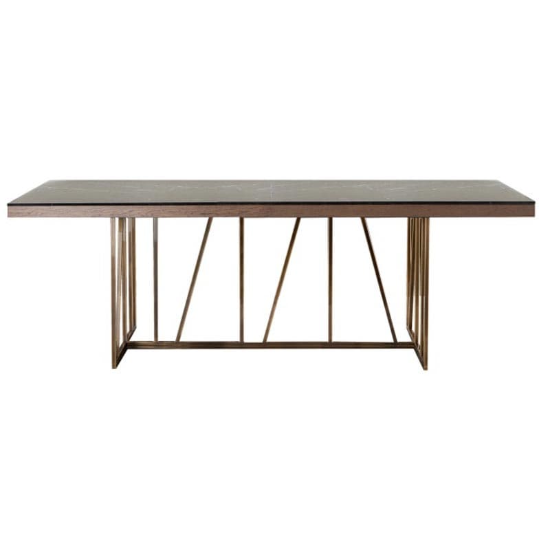 Slash 82-144 Dining Table by Bamax