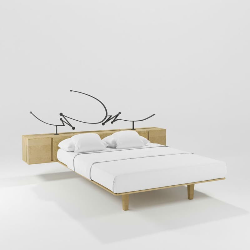Cubo Double Bed by Barel