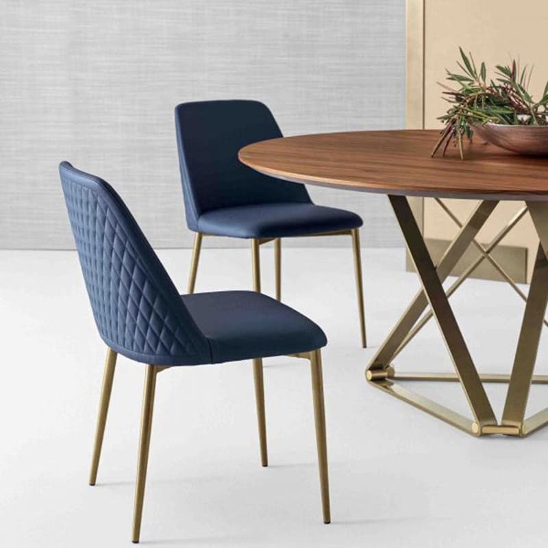 Delta Round Dining Table by Bontempi