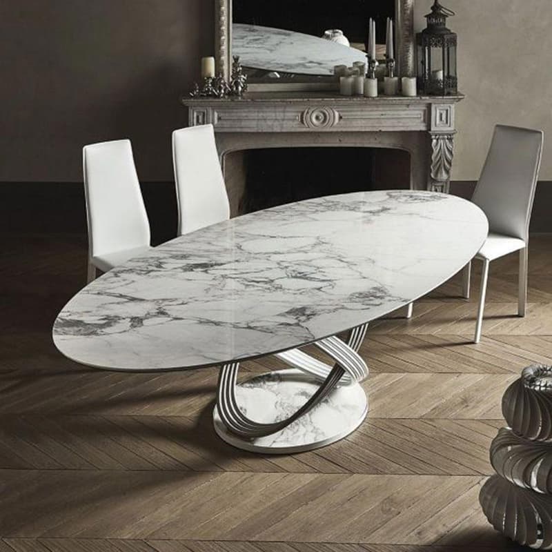 Fusion Dining Table by Bontempi