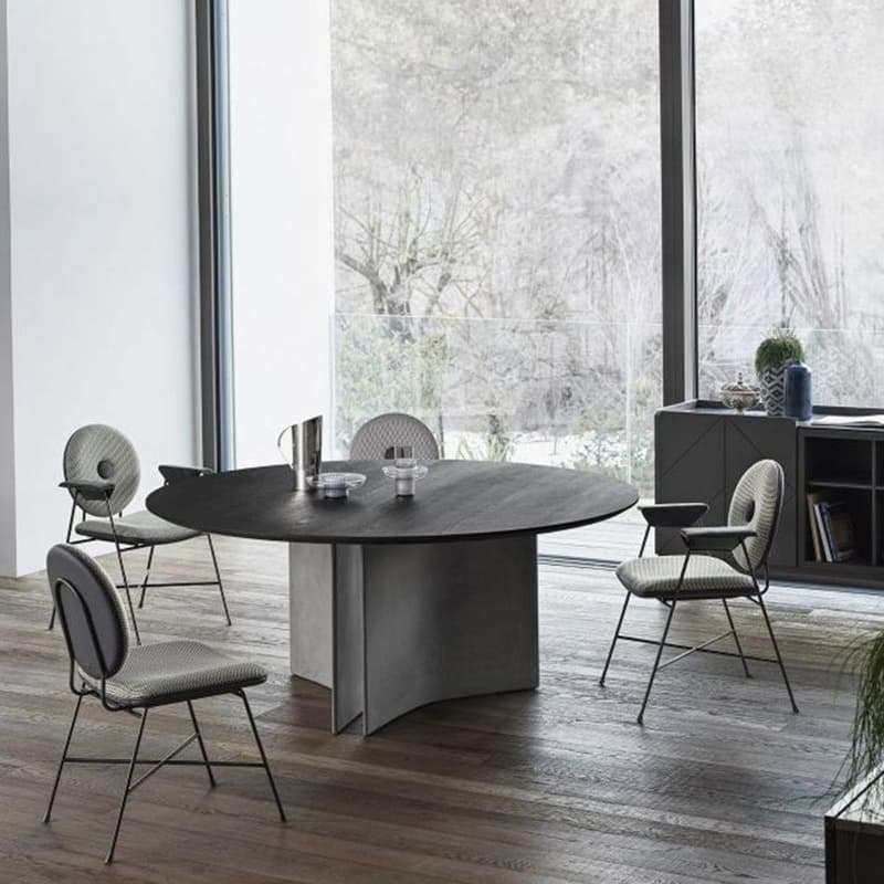 Magnum Round Dining Table by Bontempi